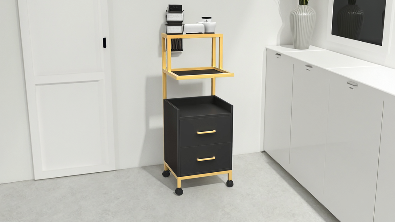 Beauty Salon Moving Trolley Universal Wheel Beauty Equipment Using